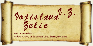 Vojislava Zelić vizit kartica